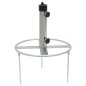 vidaXL Base de sombrilla con estacas de suelo acero Ø38/48 mm