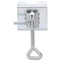 vidaXL Abrazaderas de sombrilla de balcón 2 uds acero galvanizado 32mm vidaXL Abrazaderas de sombrilla de balcón 2 uds acero galvanizado 32mm