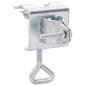 vidaXL Abrazaderas de sombrilla de balcón 2 uds acero galvanizado 32mm vidaXL Abrazaderas de sombrilla de balcón 2 uds acero galvanizado 32mm