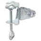 vidaXL Abrazaderas de sombrilla de balcón 2 uds acero galvanizado 32mm vidaXL Abrazaderas de sombrilla de balcón 2 uds acero galvanizado 32mm