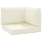 vidaXL Cojines para palets 3 unidades tela Oxford blanco crema vidaXL Cojines para palets 3 unidades tela Oxford blanco crema
