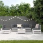 vidaXL Set muebles jardín 6 pzas con cojines madera maciza pino blanco vidaXL Set muebles jardín 6 pzas con cojines madera maciza pino blanco