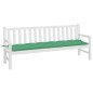 vidaXL Cojín de banco de jardín tela Oxford verde 200x50x7 cm vidaXL Cojín de banco de jardín tela Oxford verde 200x50x7 cm
