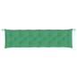 vidaXL Cojín de banco de jardín tela Oxford verde 200x50x7 cm vidaXL Cojín de banco de jardín tela Oxford verde 200x50x7 cm