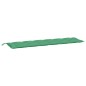 vidaXL Cojines de banco de jardín 2 uds tela Oxford verde 200x50x7 cm vidaXL Cojines de banco de jardín 2 uds tela Oxford verde 200x50x7 cm