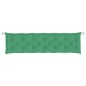 vidaXL Cojines de banco de jardín 2 uds tela Oxford verde 200x50x7 cm vidaXL Cojines de banco de jardín 2 uds tela Oxford verde 200x50x7 cm