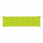 vidaXL Cojín de banco de jardín tela Oxford verde claro 200x50x7 cm vidaXL Cojín de banco de jardín tela Oxford verde claro 200x50x7 cm