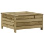 vidaXL Juego de muebles jardín 5 pzas y cojines madera pino impregnada vidaXL Juego de muebles jardín 5 pzas y cojines madera pino impregnada
