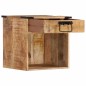 vidaXL Mesita de noche madera maciza de mango 40x30x37 cm