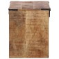 vidaXL Mesita de noche madera maciza de mango 40x30x37 cm