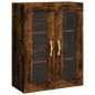 vidaXL Aparador alto madera contrachapada roble ahumado 69,5x34x180 cm vidaXL Aparador alto madera contrachapada roble ahumado 69,5x34x180 cm