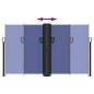 vidaXL Toldo lateral retráctil azul 140x1000 cm vidaXL Toldo lateral retráctil azul 140x1000 cm