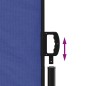 vidaXL Toldo lateral retráctil azul 140x1000 cm vidaXL Toldo lateral retráctil azul 140x1000 cm