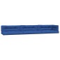 vidaXL Cojines para palés 7 piezas tela azul klein vidaXL Cojines para palés 7 piezas tela azul klein