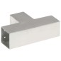 vidaXL Conectores de postes en T 4 uds metal galvanizado 81x81 mm vidaXL Conectores de postes en T 4 uds metal galvanizado 81x81 mm