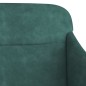 vidaXL Banco de terciopelo verde oscuro 110x76x80 cm vidaXL Banco de terciopelo verde oscuro 110x76x80 cm