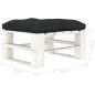 vidaXL Muebles de palets de jardín 6 pzas madera cojines antracita vidaXL Muebles de palets de jardín 6 pzas madera cojines antracita