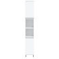 vidaXL Juego de muebles de baño 3 pzas madera contrachapada blanco vidaXL Juego de muebles de baño 3 pzas madera contrachapada blanco
