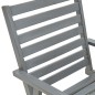 vidaXL Sillas de comedor jardín con cojines 4 uds madera maciza acacia vidaXL Sillas de comedor jardín con cojines 4 uds madera maciza acacia