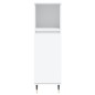 vidaXL Juego de muebles de baño 3 pzas madera contrachapada blanco vidaXL Juego de muebles de baño 3 pzas madera contrachapada blanco