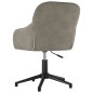 vidaXL Sillas de comedor giratorias 2 uds de terciopelo gris claro vidaXL Sillas de comedor giratorias 2 uds de terciopelo gris claro