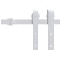vidaXL Puerta corredera con herrajes madera maciza de pino 85x210 cm vidaXL Puerta corredera con herrajes madera maciza de pino 85x210 cm