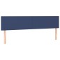 vidaXL Cama box spring con colchón y LED tela azul 180x200 cm vidaXL Cama box spring con colchón y LED tela azul 180x200 cm