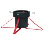 vidaXL Soporte para árbol de Navidad verde y rojo 46x46x19 cm vidaXL Soporte para árbol de Navidad verde y rojo 46x46x19 cm