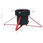 vidaXL Soporte para árbol de Navidad verde y rojo 46x46x19 cm vidaXL Soporte para árbol de Navidad verde y rojo 46x46x19 cm