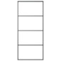 vidaXL Puerta corredera con set herrajes vidrio ESG aluminio 90x205 cm vidaXL Puerta corredera con set herrajes vidrio ESG aluminio 90x205 cm