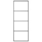 vidaXL Puerta corredera con set herrajes vidrio ESG aluminio 76x205 cm vidaXL Puerta corredera con set herrajes vidrio ESG aluminio 76x205 cm