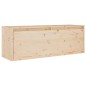 vidaXL Muebles para TV 2 piezas madera maciza de pino