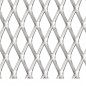 vidaXL Valla alambrada de jardín acero inoxidble 50x50cm 20x10x2 mm vidaXL Valla alambrada de jardín acero inoxidble 50x50cm 20x10x2 mm