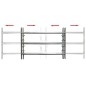 vidaXL Reja de seguridad ajustable ventana con 3 barras 1000-1500mm vidaXL Reja de seguridad ajustable ventana con 3 barras 1000-1500mm