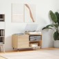 vidaXL Mueble de discos madera de ingeniería roble Sonoma 85x38x48 cm