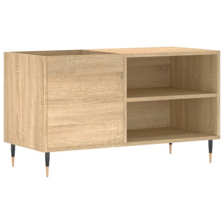 vidaXL Mueble de discos madera de ingeniería roble Sonoma 85x38x48 cm