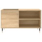 vidaXL Mueble de discos madera de ingeniería roble Sonoma 85x38x48 cm