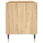 vidaXL Mueble de discos madera de ingeniería roble Sonoma 85x38x48 cm