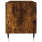 vidaXL Mueble de discos madera de ingeniería roble ahumado 85x38x48 cm vidaXL Mueble de discos madera de ingeniería roble ahumado 85x38x48 cm