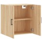 vidaXL Armario de pared madera de ingeniería roble Sonoma 60x31x60 cm vidaXL Armario de pared madera de ingeniería roble Sonoma 60x31x60 cm