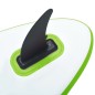 vidaXL Tabla de paddle surf inflable con vela verde y blanca vidaXL Tabla de paddle surf inflable con vela verde y blanca