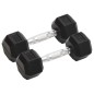 vidaXL Mancuernas 2 unidades hierro fundido 10 kg vidaXL Mancuernas 2 unidades hierro fundido 10 kg