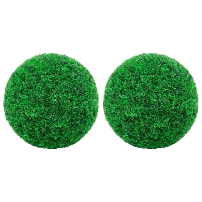vidaXL Bolas de boj artificial 2 unidades 52 cm vidaXL Bolas de boj artificial 2 unidades 52 cm