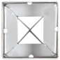 vidaXL Picas de tierra 2 unidades acero galvanizado plateado 9x9x75 cm vidaXL Picas de tierra 2 unidades acero galvanizado plateado 9x9x75 cm