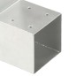 vidaXL Conector de postes en forma de L metal galvanizado 71x71 mm vidaXL Conector de postes en forma de L metal galvanizado 71x71 mm