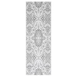 vidaXL Alfombra de exterior PP gris claro 80x250cm