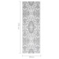 vidaXL Alfombra de exterior PP gris claro 80x250cm vidaXL Alfombra de exterior PP gris claro 80x250cm
