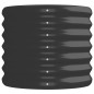 vidaXL Jardinera arriate acero recubierto polvo antracita 152x40x36 cm vidaXL Jardinera arriate acero recubierto polvo antracita 152x40x36 cm