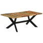 vidaXL Mesa de comedor madera maciza reciclada 200x100x74 cm vidaXL Mesa de comedor madera maciza reciclada 200x100x74 cm