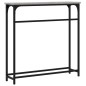 vidaXL Mesa consola madera de ingeniería gris Sonoma 75x19,5x75 cm vidaXL Mesa consola madera de ingeniería gris Sonoma 75x19,5x75 cm